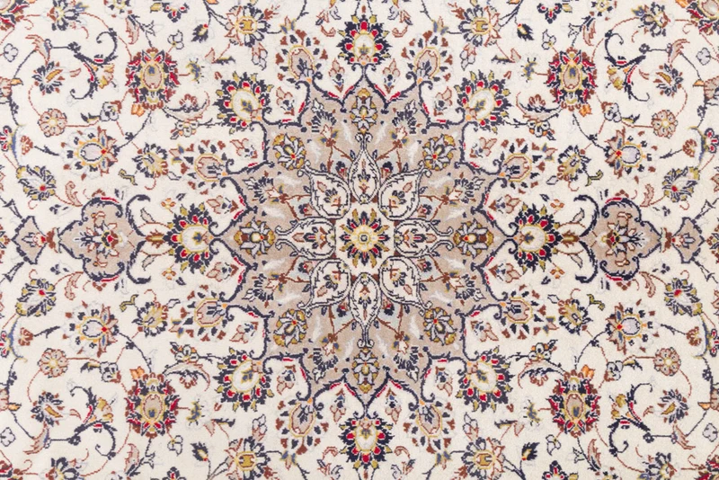 Perserteppich - Keshan - 245 x 345 cm - creme
