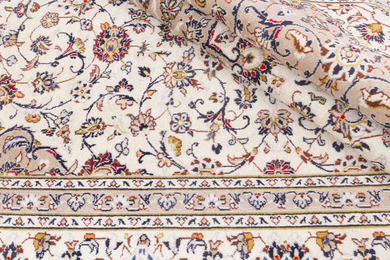 Perserteppich - Keshan - 245 x 345 cm - creme