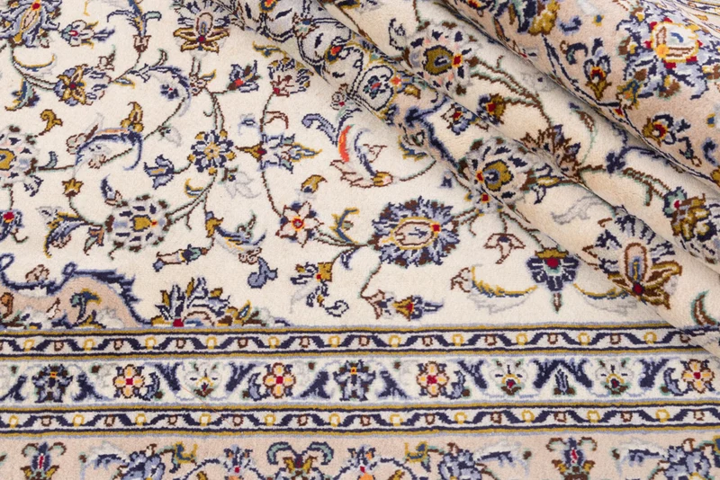 Perserteppich - Keshan - 245 x 345 cm - creme