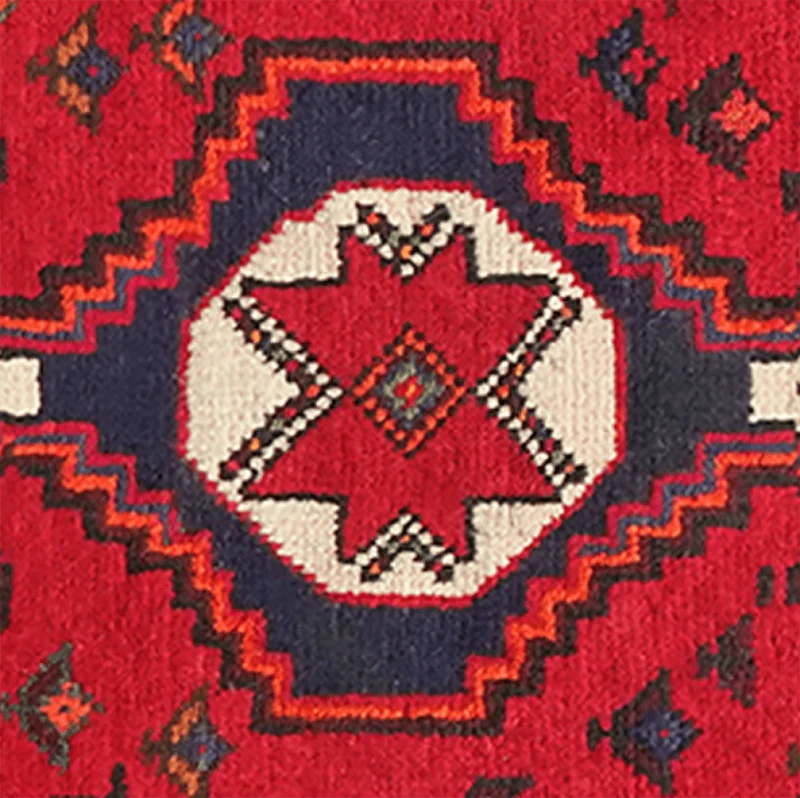 Gashgai · Handgeknüpft – Rot, 127x88 cm