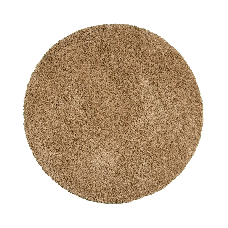 Runder Wohnzimmer Teppich - Yves Gold
