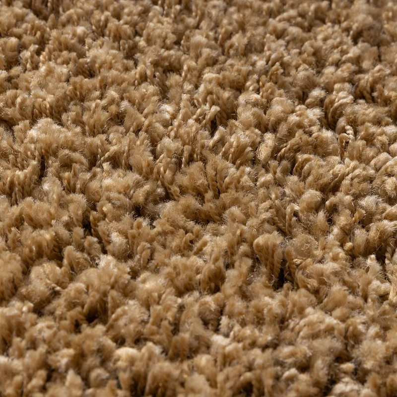 Runder Wohnzimmer Teppich - Yves Gold