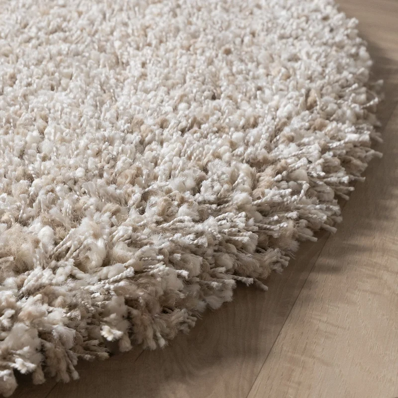 Runder Wohnzimmer Teppich - Yves Beige