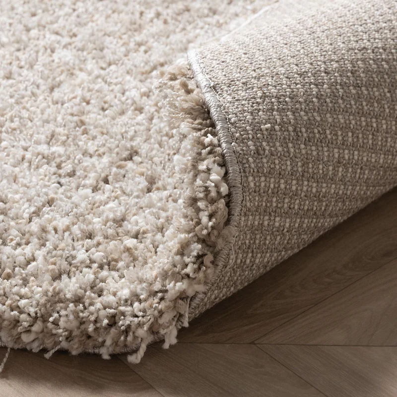 Runder Wohnzimmer Teppich - Yves Beige