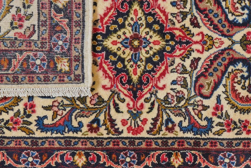 Mehreban · Handgeknüpft – Beige, 198x74 cm