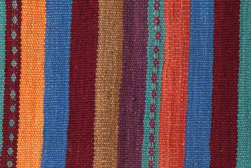Kelim Gashgai · Handgewebt – Bunt, 200x60 cm