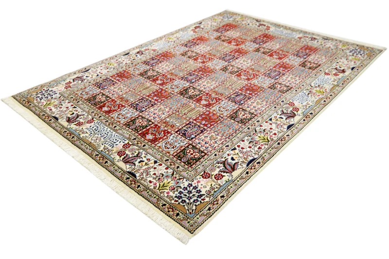 Perserteppich - Classic - 166 x 238 cm - dunkelbeige