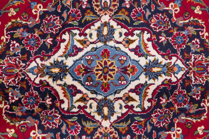 Perserteppich - Keshan - 255 x 355 cm - rot