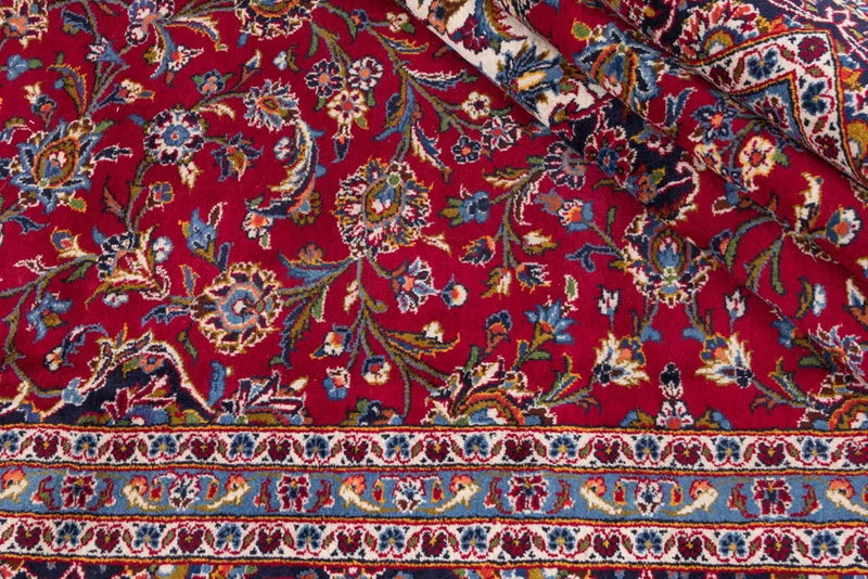 Perserteppich - Keshan - 255 x 355 cm - rot