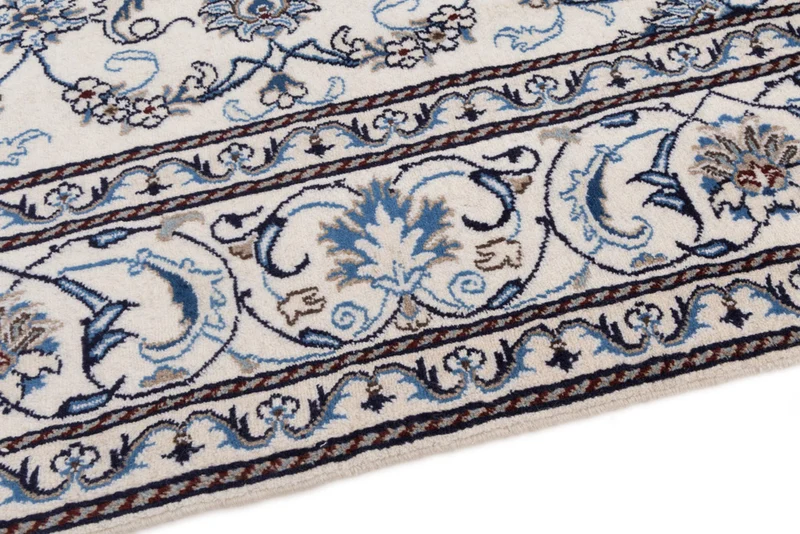Perserteppich - Nain - 192 x 292 cm - creme