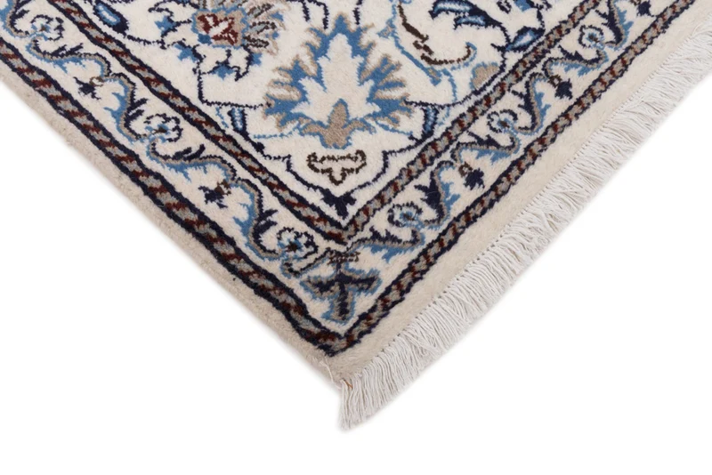 Perserteppich - Nain - 192 x 292 cm - creme