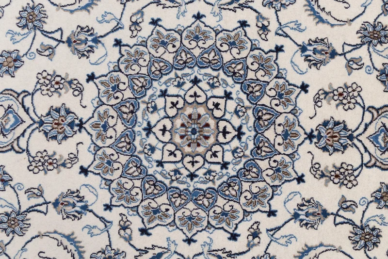 Perserteppich - Nain - 192 x 292 cm - creme