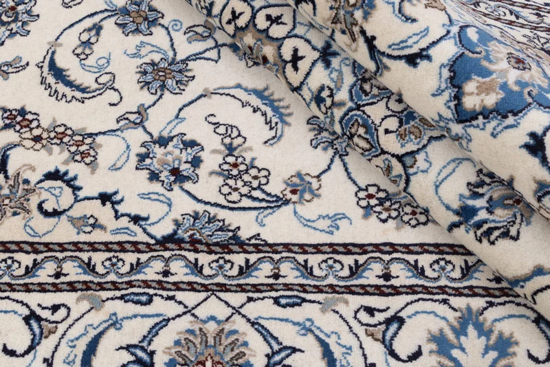 Perserteppich - Nain - 192 x 292 cm - creme