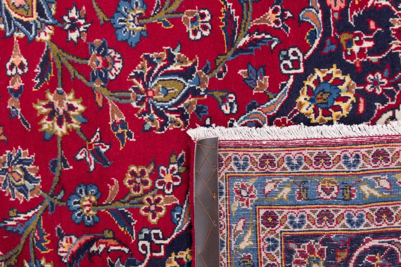 Perserteppich - Keshan - 252 x 352 cm - rot