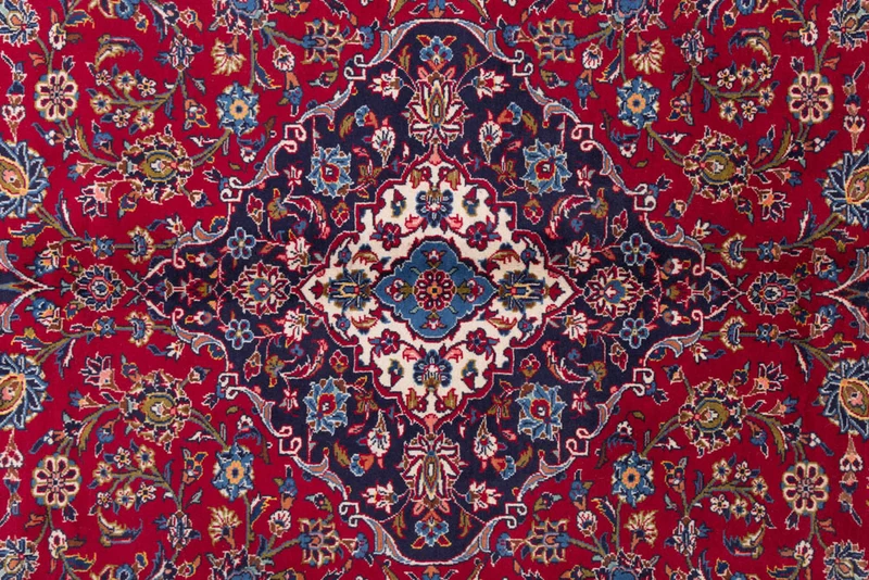 Perserteppich - Keshan - 252 x 352 cm - rot
