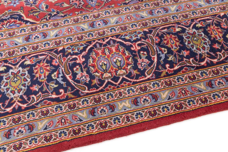 Perserteppich - Keshan - 252 x 350 cm - rot