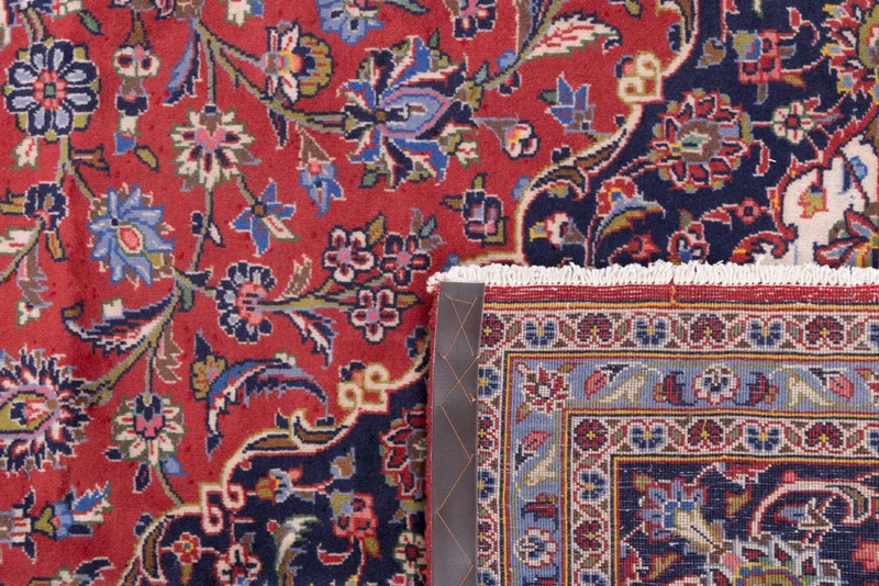 Perserteppich - Keshan - 252 x 350 cm - rot