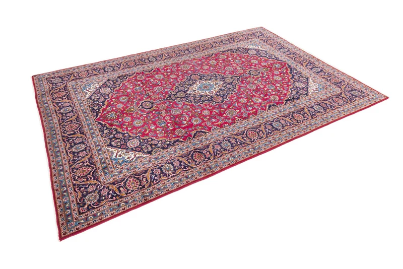 Perserteppich - Keshan - 245 x 358 cm - rot