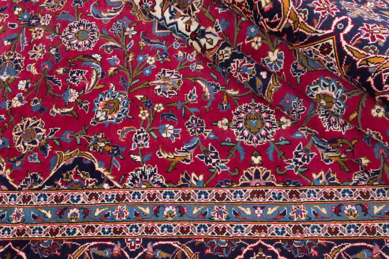 Perserteppich - Keshan - 245 x 358 cm - rot