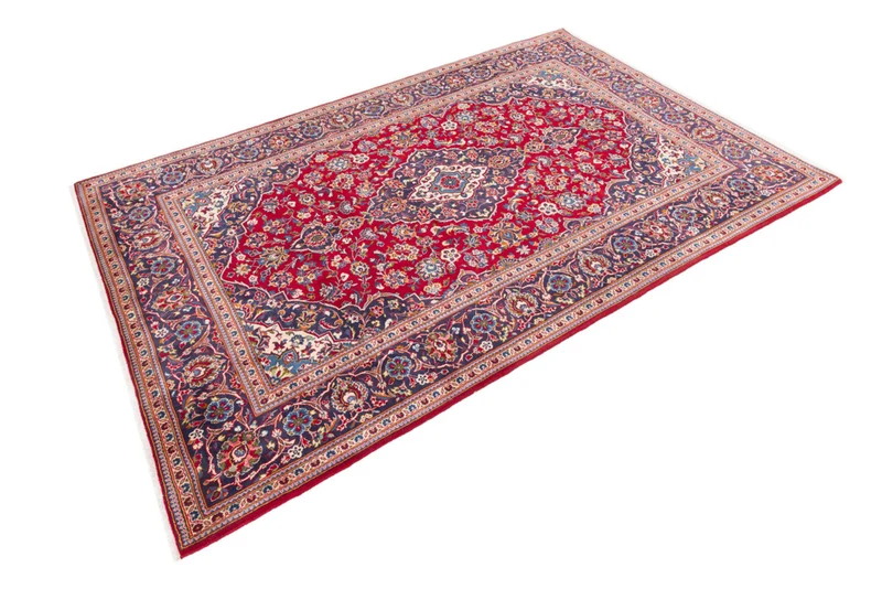 Perserteppich - Keshan - 205 x 305 cm - rot