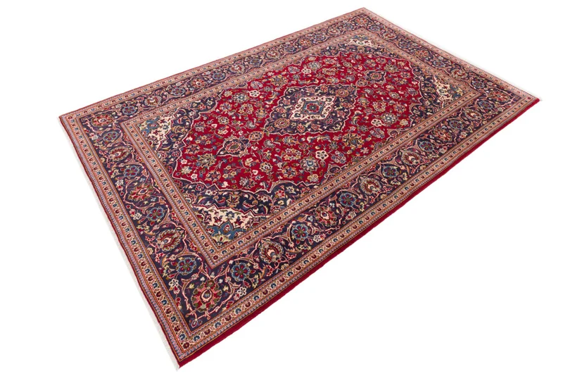Perserteppich - Keshan - 205 x 305 cm - rot