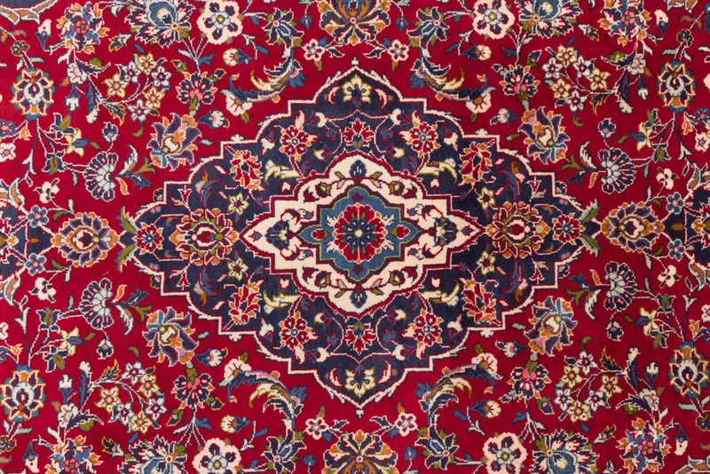 Perserteppich - Keshan - 205 x 305 cm - rot