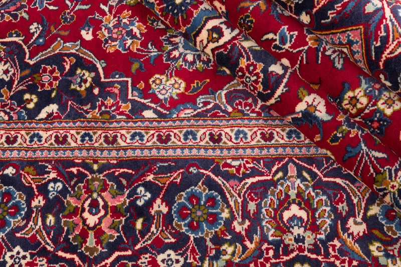 Perserteppich - Keshan - 205 x 305 cm - rot
