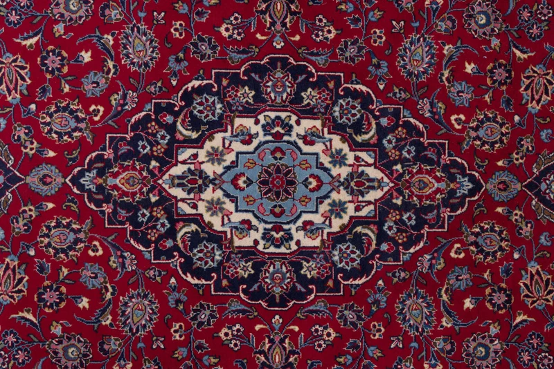 Perserteppich - Keshan - 200 x 312 cm - rot