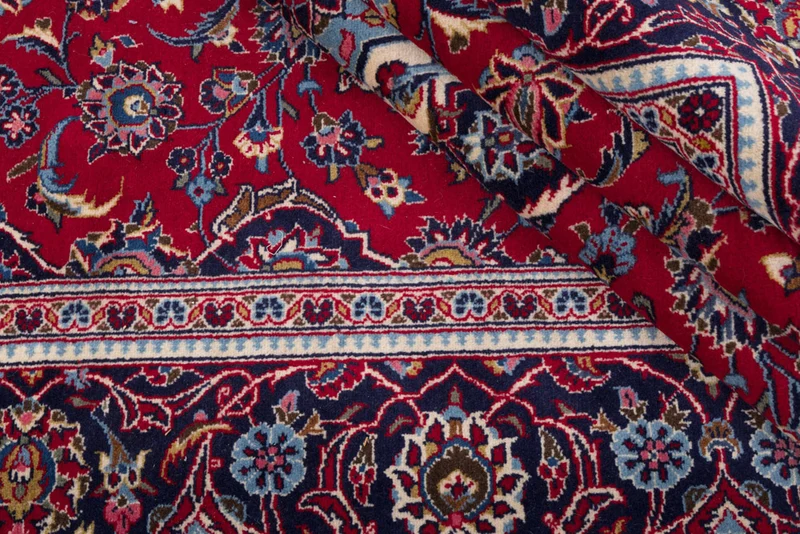 Perserteppich - Keshan - 200 x 312 cm - rot