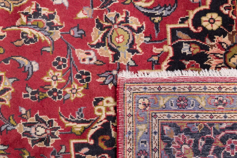 Perserteppich - Keshan - 200 x 355 cm - rot