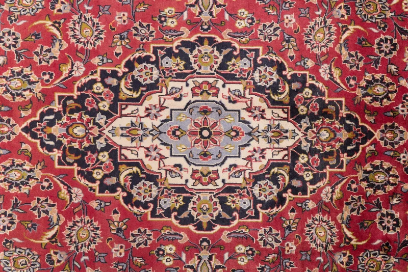 Perserteppich - Keshan - 200 x 355 cm - rot