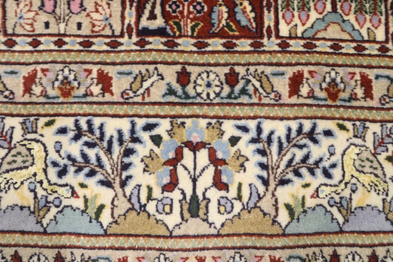 Perserteppich - Classic - 148 x 195 cm - dunkelbeige