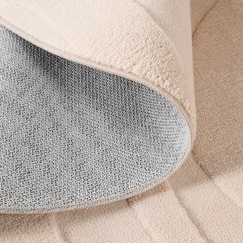 Runder Teppich Wohnzimmer - Charm Shapes Beige