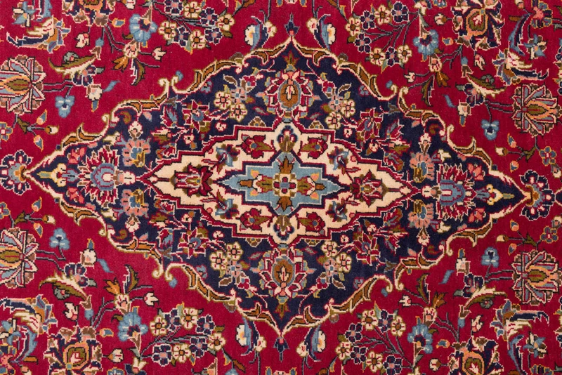 Perserteppich - Keshan - 200 x 300 cm - rot
