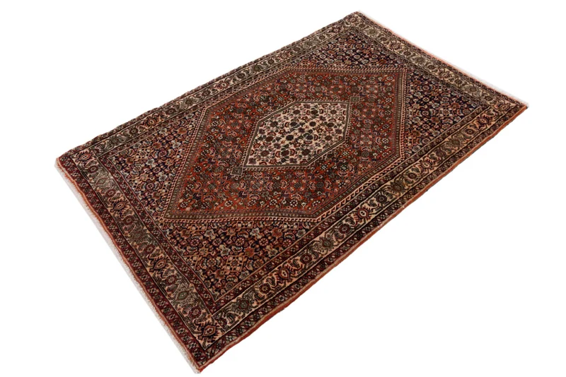 Perserteppich - Bidjar - 90 x 140 cm - dunkelbeige
