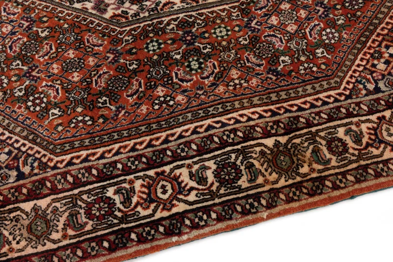 Perserteppich - Bidjar - 90 x 140 cm - dunkelbeige