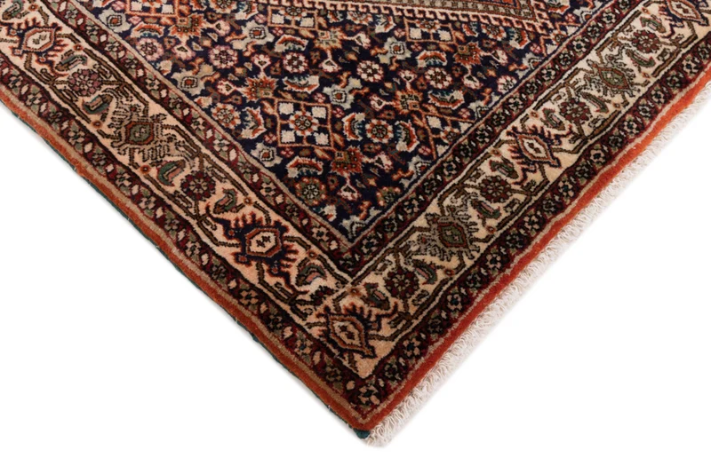 Perserteppich - Bidjar - 90 x 140 cm - dunkelbeige