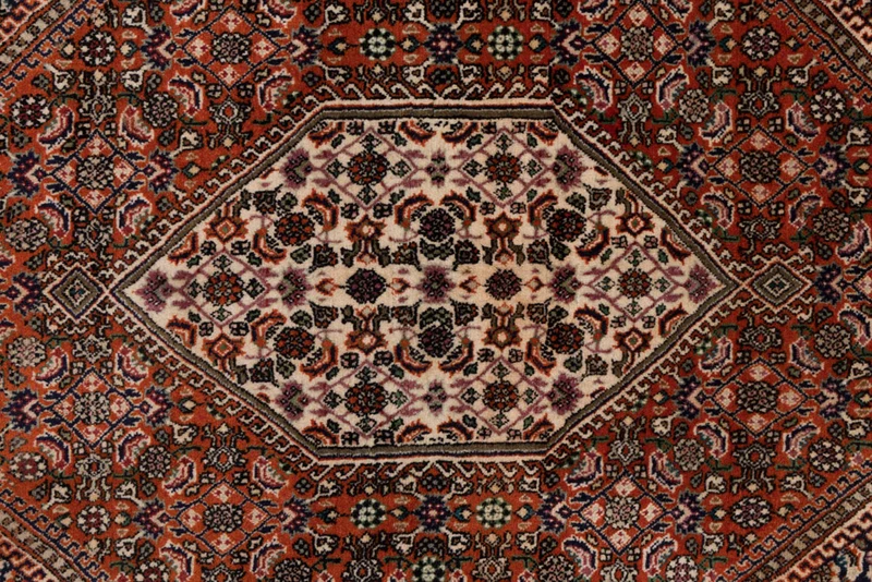 Perserteppich - Bidjar - 90 x 140 cm - dunkelbeige