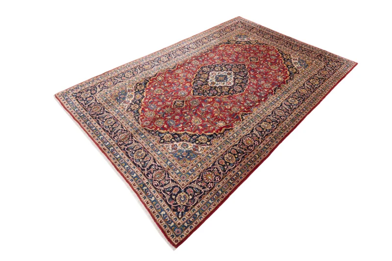 Perserteppich - Keshan - 250 x 350 cm - rot