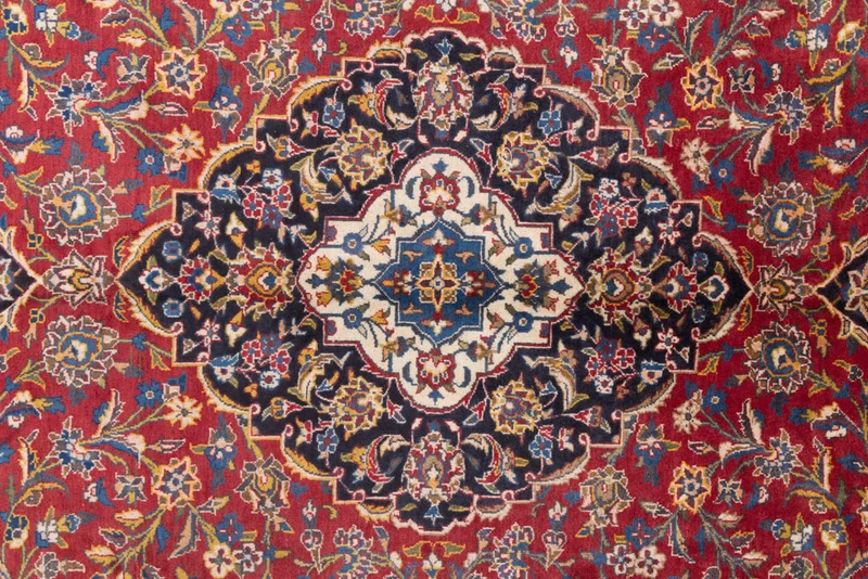 Perserteppich - Keshan - 250 x 350 cm - rot