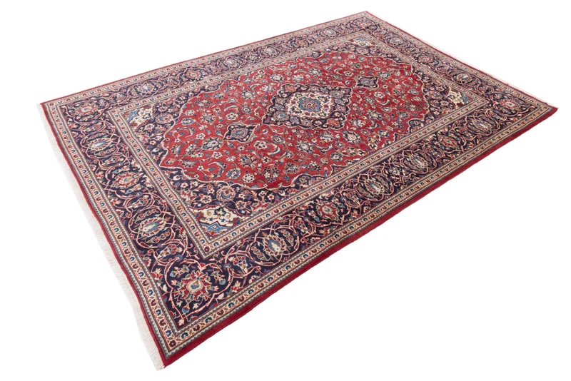 Perserteppich - Keshan - 252 x 344 cm - rot