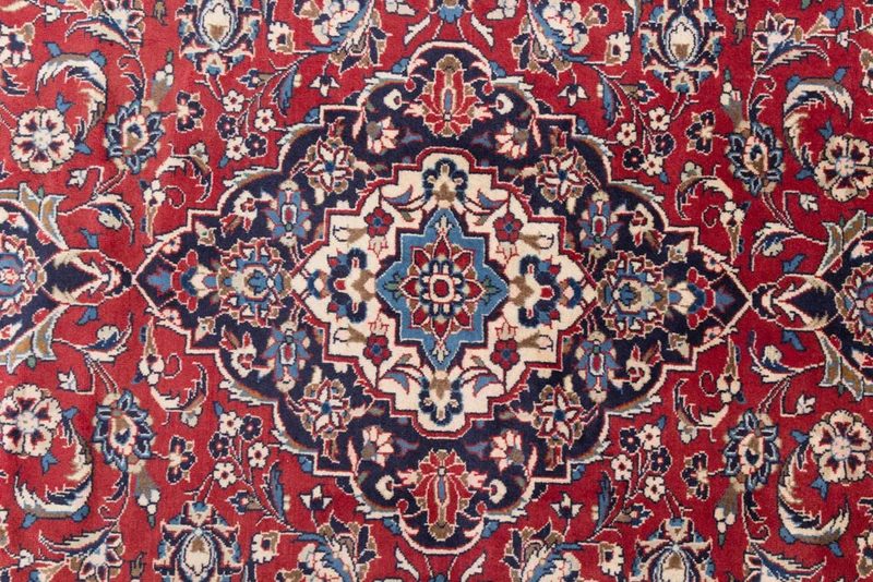 Perserteppich - Keshan - 252 x 344 cm - rot