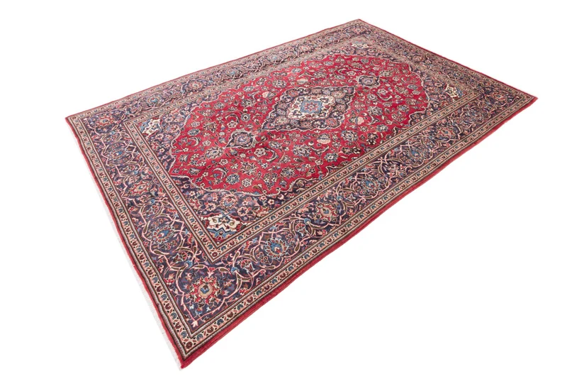 Perserteppich - Keshan - 240 x 360 cm - rot