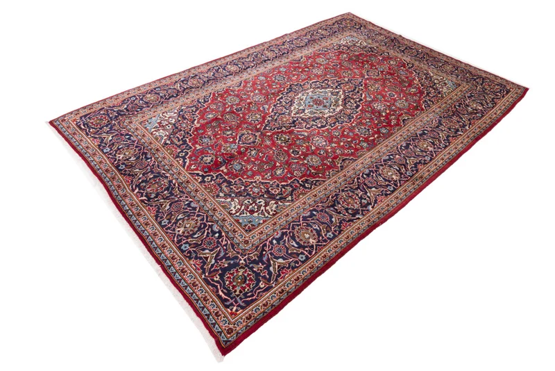 Perserteppich - Keshan - 245 x 350 cm - rot