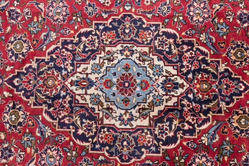 Perserteppich - Keshan - 245 x 350 cm - rot
