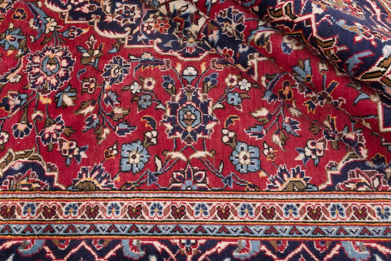 Perserteppich - Keshan - 245 x 350 cm - rot
