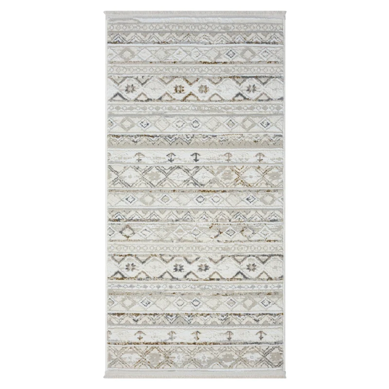 MY-RUG "Mina", flachgewebter Teppich mit maritimen Muster