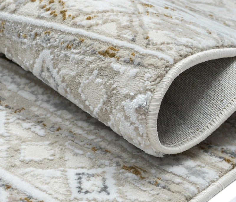 MY-RUG "Mina", flachgewebter Teppich mit maritimen Muster