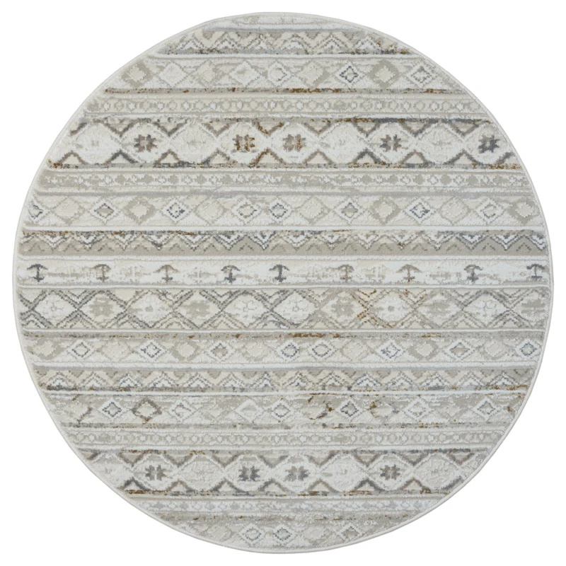 MY-RUG "Mina", flachgewebter Teppich mit maritimen Muster