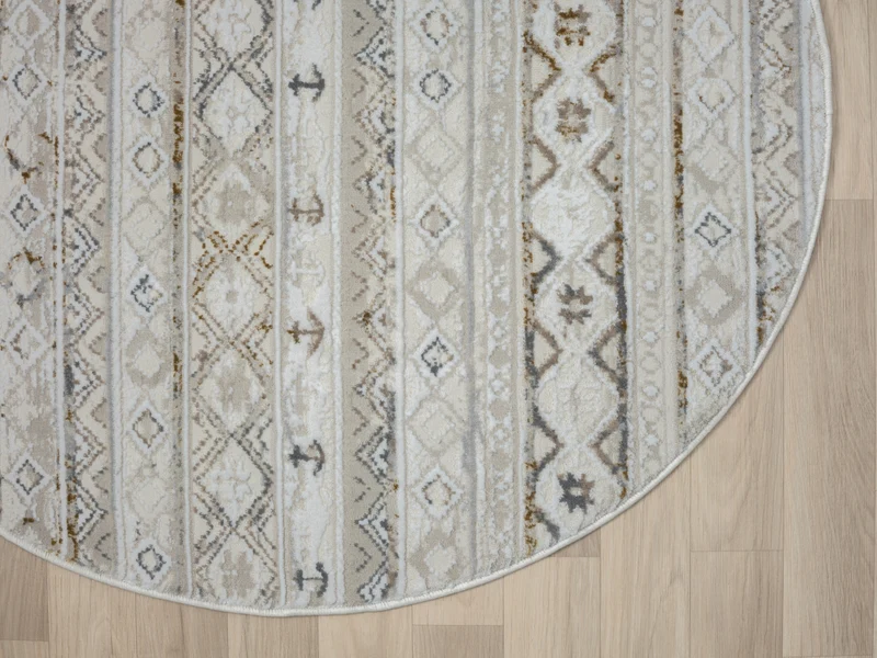 MY-RUG "Mina", flachgewebter Teppich mit maritimen Muster